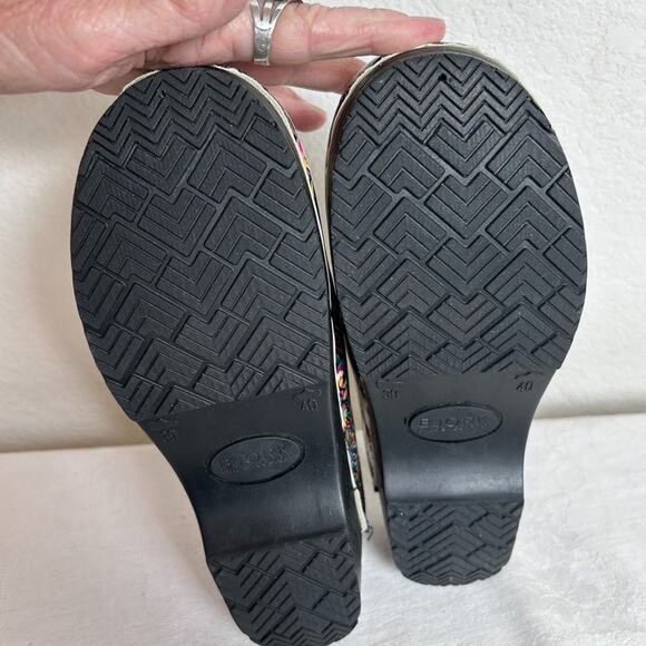 Bjork Womens (39-40) 9 comfort pro  Araceli leather clog Stockholm Scandi Girl - Picture 6 of 6